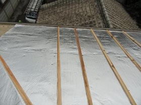 遮熱工事（暑さ対策）　コロニアル屋根